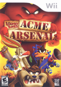 Looney Tunes Acme Arsenal Wii US box art